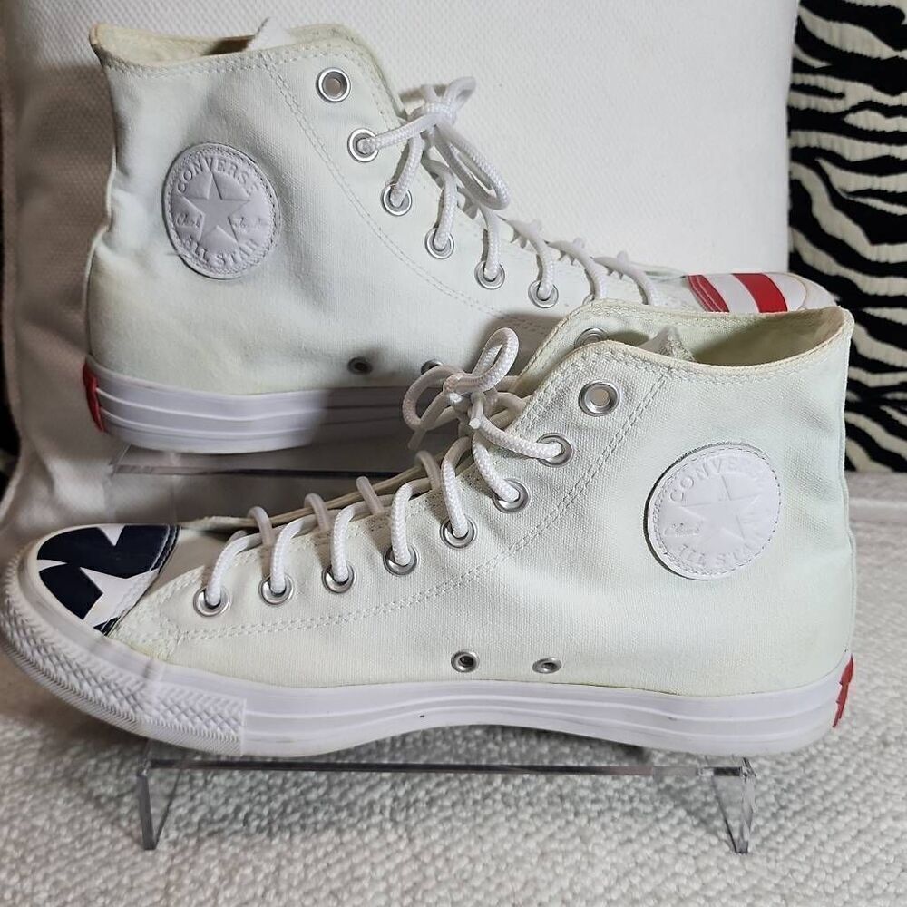 Converse Chuck Taylor All Star USA Flag Toe Stars Stripes Sneakers